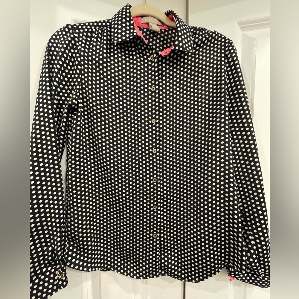 Banana republic women button down shirt office wear